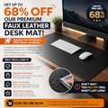 INR 799,  Elegant Premium Faux Leather Desk Mat For Office