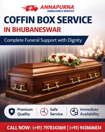 Bhubaneswar, Medical, Best Quality Dead Body Coffin Box In Bhubaneswar