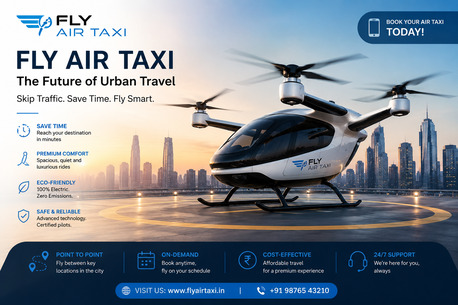 New Delhi, Rideshare, Fly Air Taxi | Fast & Affordable Regional Flights In India