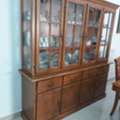 SAR 1850,  Malaysian-made Dining Set With A Cabinet.