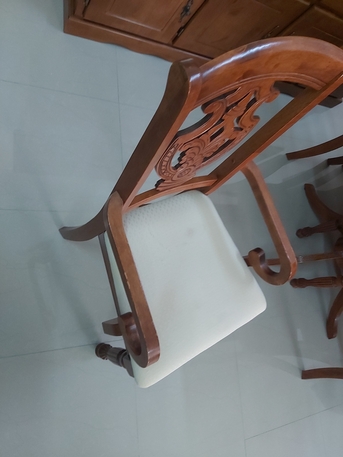 Al Mazruiyah, Furniture, SAR 1850,  Malaysian-made Dining Set With A Cabinet.