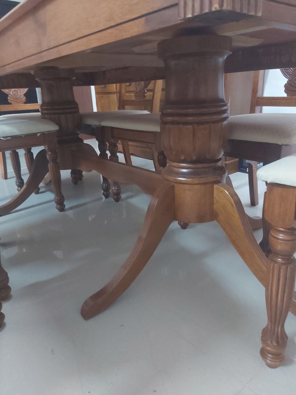 Al Mazruiyah, Furniture, SAR 1700,  Malaysian-made Dining Set With A Cabinet.