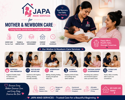 Hyderabad, Business, Japa Maid Services For Mother And Newborn Care