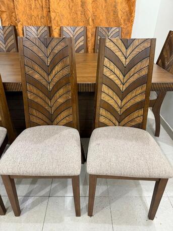 Riyadh, Furniture, SAR 2000,  Premium Wooden Dining Table &ndash; 10 Seater