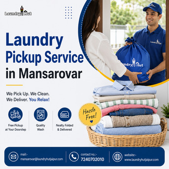 Mumbai, Cleaning, Laundry Pickup Service In Mansarovar &ndash; Convenient Doorstep Laundry Solutions