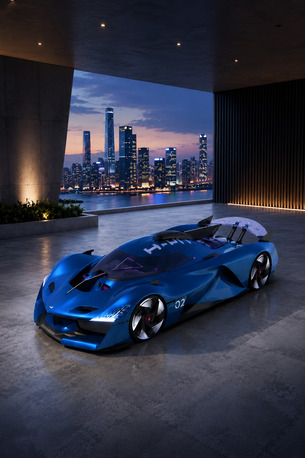 New York, Automotive, Alpine Alpenglow Hy6