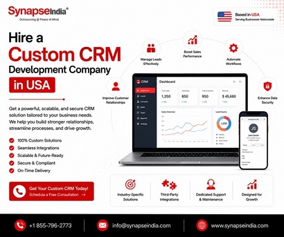 New York, Software Development, Hire A Custom CRM Development Company In USA