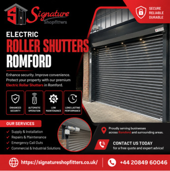 London, Wholesale Products, Electric Roller Shutters