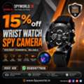 INR 4049,  Top Wrist Watch Spy Camera Dealer In Kalkaji &ndash; Best Offers 2026 At Spy World