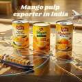 Premium Kesar Mango Pulp Exporter In India For Global Food Businesses