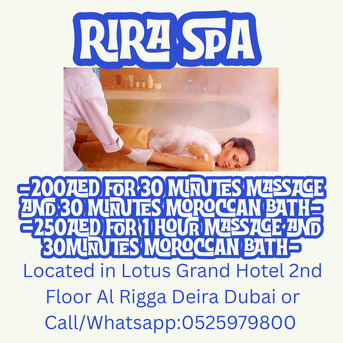 Al Rigga, Health, Rira Spa Offer 7/9/2026