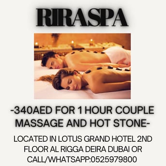 Al Rigga, Health, Rira Spa Offer 7/9/2026