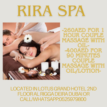 Al Rigga, Health, Rira Spa Offer 7/9/2026