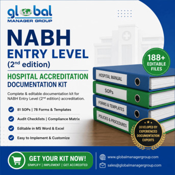 Los Angeles, Business, Editable NABH Entry-Level Documentation Kit