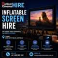 Inflatable Screen Hire For Outdoor Events And Movie Nights