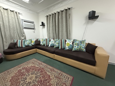 Jeddah, Furniture, SAR 750,  L Shape Sofa Set - Like New - Excellent Condition - Size 3m X 2m
