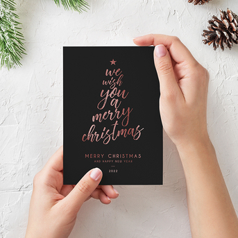 Los Angeles, Printing, Order Flat Foil Greeting Cards From PrintMagic