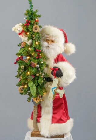 New York, Collectibles, USD 559,  Shop Ditz Santa Statues For Decor Your Home At A Coastal Christmas