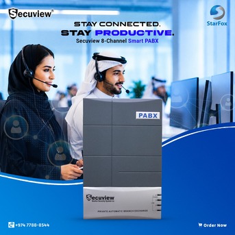 Doha, Electronics, QAR 750,  Secuview 8-Channel Smart PABX Seamless Communication Made Easy.