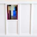 SAR 380,  White Sliding Door Wardrobe With Mirror