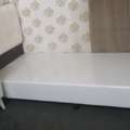 SAR 650,  Single Person Bed, Wardrobe And Side Table For Sale