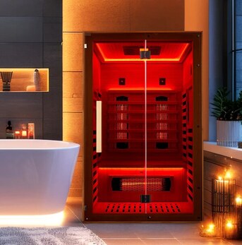 New York, Business, EROMMY 2 Person Infrared Sauna | Premium Home Sauna