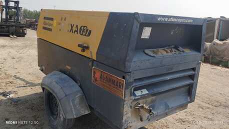 Dammam, Industrial Machinery, Atlas Copco Air Compressor XA137 DD