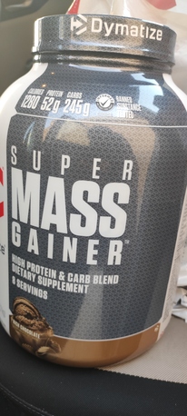 Riyadh, Sporting Goods, SAR 100,  Dymatize Brand Protein Super Mass Gainer (Dietary Supplement) 2.7kgs