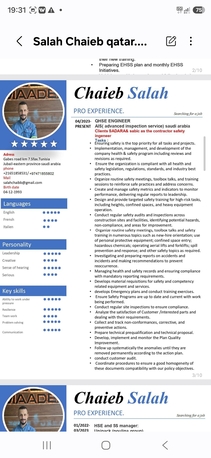 Doha, Job Seekers, Safey Engineer