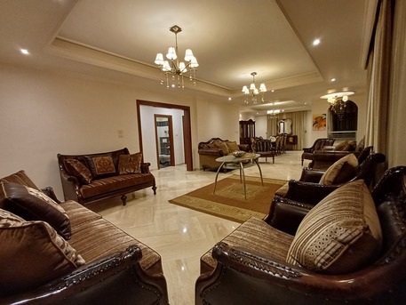 Amman, Buildings, JOD 18,  Luxury Duplex Ground Floor Fully Furnished Apartment With Garden For Rent In Amman.
