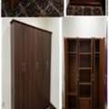 SAR 650,  Premium Brown Bedroom Furniture Set | Bed + Wardrobe + Bedside Table