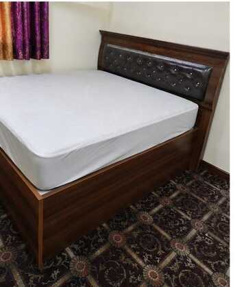 Khobar, Furniture, SAR 650,  Premium Brown Bedroom Furniture Set | Bed + Wardrobe + Bedside Table