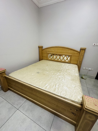 Jeddah, Furniture, SAR 350,  King Size Coat & 2 Pieces Bed(Mattress)