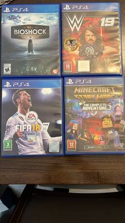 Abraq Ul Raghama, Video Games, SAR 500,  PS4 Games For Sale &ndash; Original Discs &ndash; Good Condition