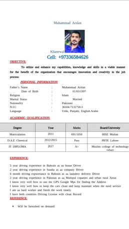 Manama, Job Seekers, Looking For Any Driver Job