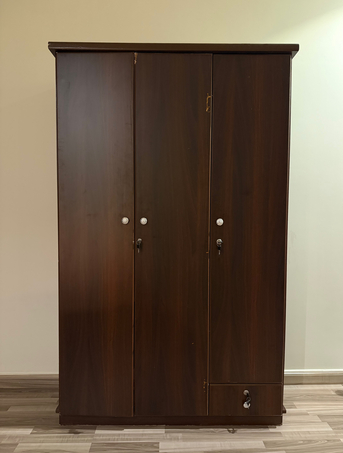 Khobar, Furniture, SAR 400,  3 Door Cupboard - Brown