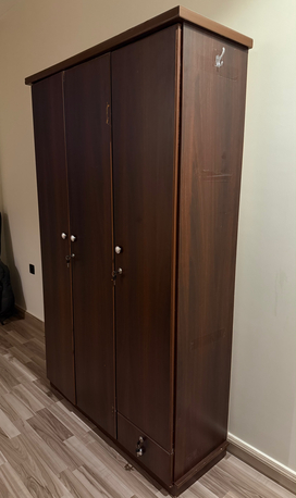 Khobar, Furniture, SAR 400,  3 Door Cupboard - Brown