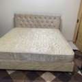 SAR 500,  Queen Size Bed With Mattress And Sofa For Sale !!