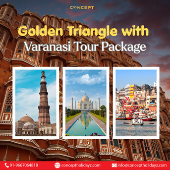 New Delhi, Travel, Golden Triangle With Varanasi Tour Package