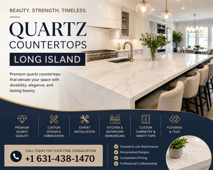 New York, Construction, Quartz Countertops Long Island | Elegant & Durable Designs
