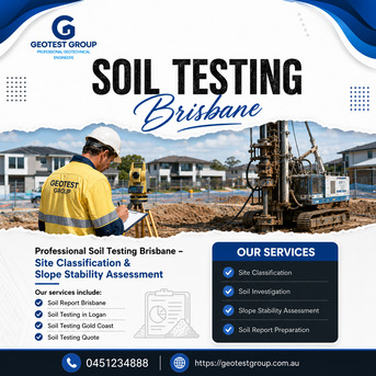 Brisbane, Business, Soil Testing Brisbane Professional Geotechnical Services