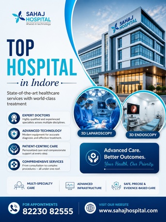 Indore, Health, Top Hospital In Indore - Sahaj Hospital