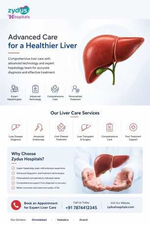 Ahmedabad, Health, Best Liver Surgery In Ahmedabad | Zydus Hospitals