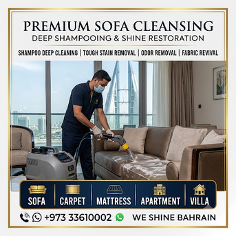 Manama, Cleaning, Professional Deep Cleaning: Sofa, Carpet, Mattress & Villa/Flat - Bahrain
