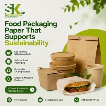 New Delhi, Wholesale Products, Eco-Friendly Food Packaging Paper Manufacturers In India