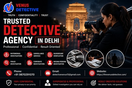 New Delhi, Legal, Trusted Detective Agency In Delhi For Pre Matrimonial Investigation