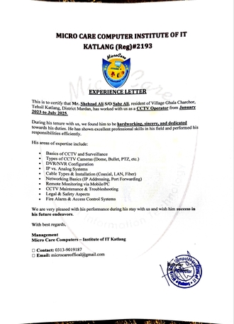 Riyadh, Job Seekers, Experienced CCTV & IT Systems Technician Looking For Job