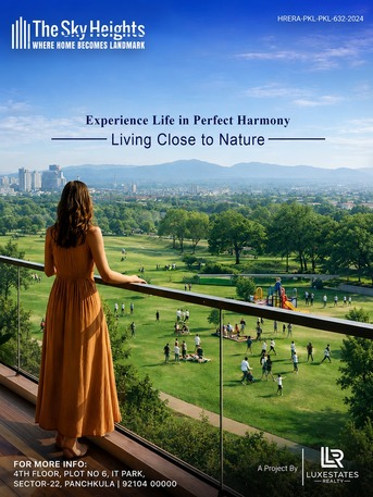 Panchkula, Real Estate For Sale, INR 4,  4 BR,  The Sky Heights Panchkula | Luxury 4 BHK Apartments In Panchkula