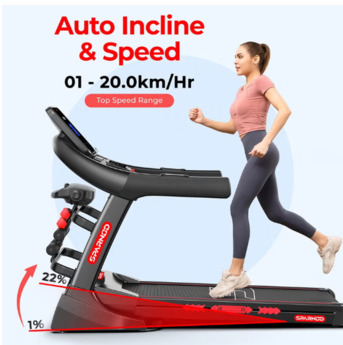 Al Malaz, Health & Beauty Items, SAR 2000,  Treadmill- Sparnod Fitness STH-5720 &mdash; Like New!