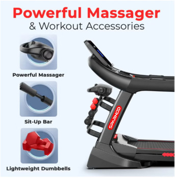 Al Malaz, Health & Beauty Items, SAR 2000,  Treadmill- Sparnod Fitness STH-5720 &mdash; Like New!
